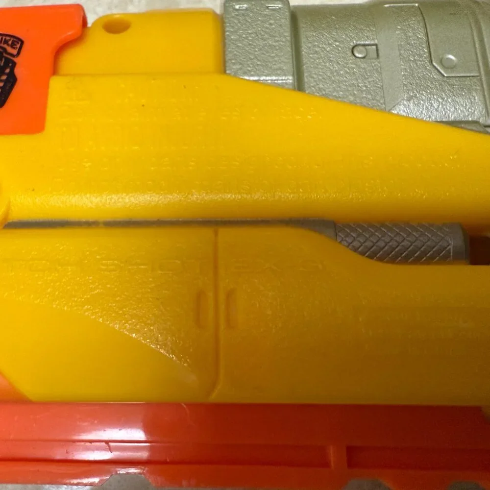 NERF Yellow Orange NSTRIKE SWITCH SHOT EX-3 U HAND CONTROLLER GUN